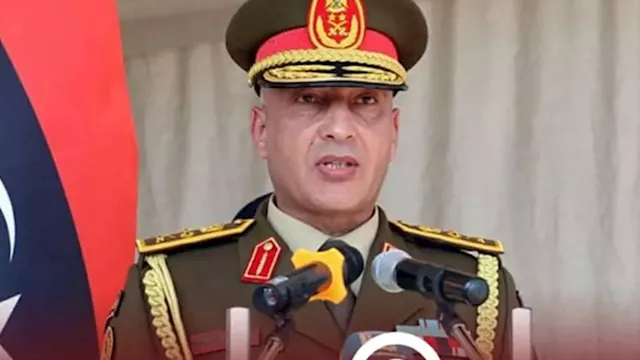 رئيس أركان الجيش الليبي الفريق أول ركن محمد الحداد
