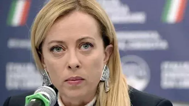 رئيسة الوزراء الإيطالية جورجيا ميلوني