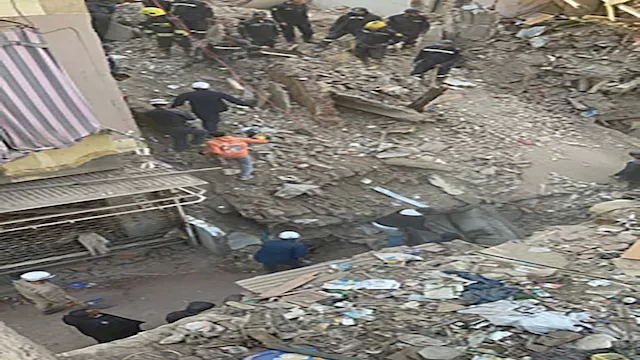 عقار إمبابة المنهار 