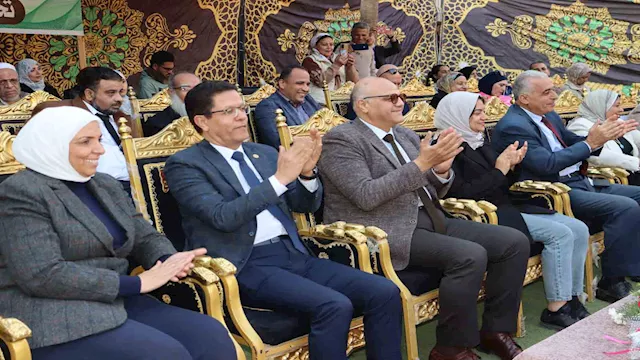 محافظ القليوبية يشارك ذوي الهمم احتفالهم باليوم ال