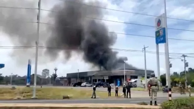 تايلاند تقصف قرية في كمبوديا   أرشيفية