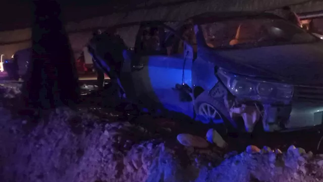 انقلاب سيارة ملاكي بالصحراوي