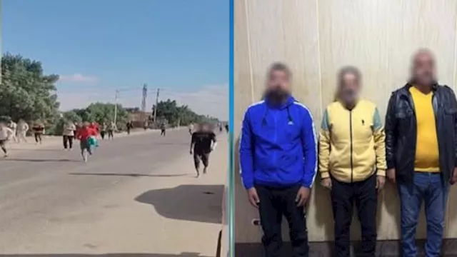 القائمون على إدارة مصحة لعلاج الإدمان بالبدرشين