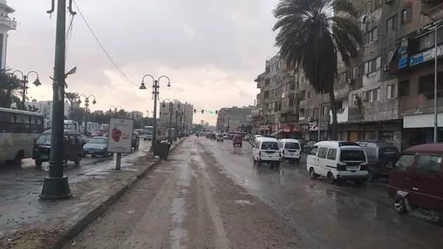 نوة عيد الميلاد تضرب الإسكندرية (3)