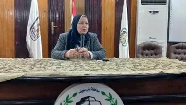 أمل الهواري وكيل وزارة التربية والتعليم ببني سويف