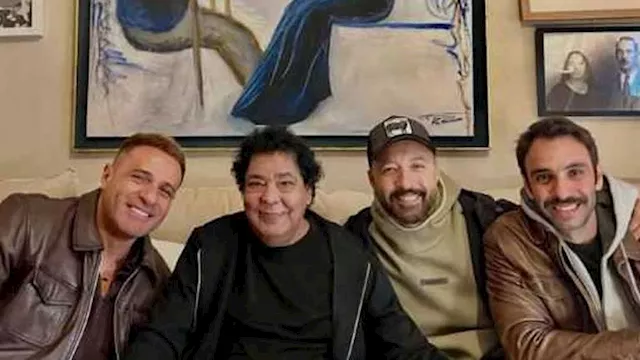 أحدث ظهور لـ محمد منير بعد تعافيه من أزمته الصحية 