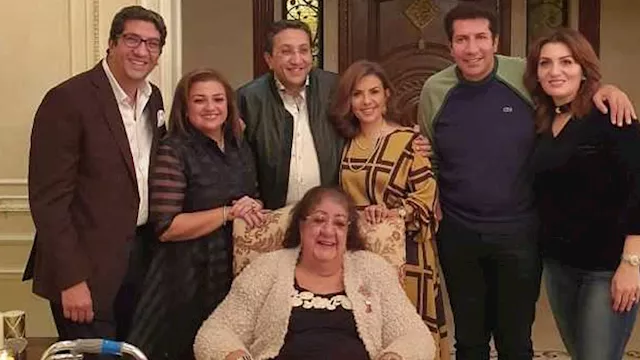 اسرة الفنان هاني رمزي