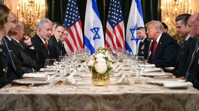 اجتماع ترامب ونتنياهو