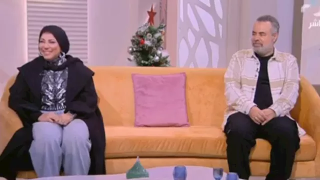 الفنان صبحي خليل وزوجته