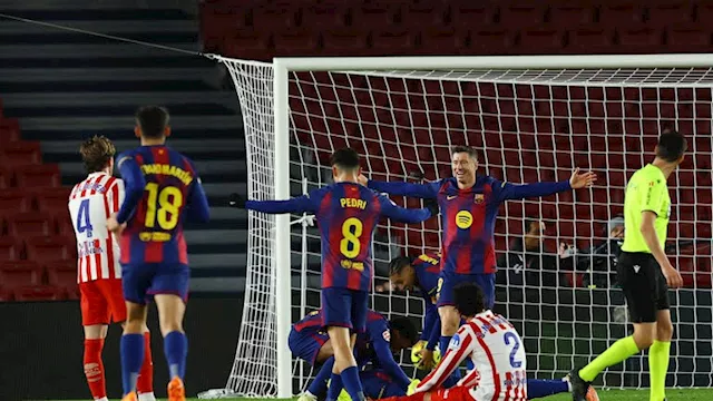 برشلونة ضد أتلتيكو مدريد