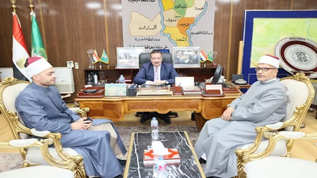 لقاء محافظ المنوفية مع وكيل وزارة الأوقاف الجديد