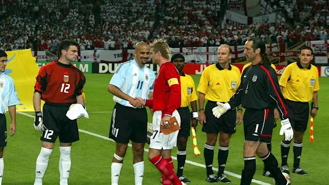 الأرجنتين ضد إنجلترا