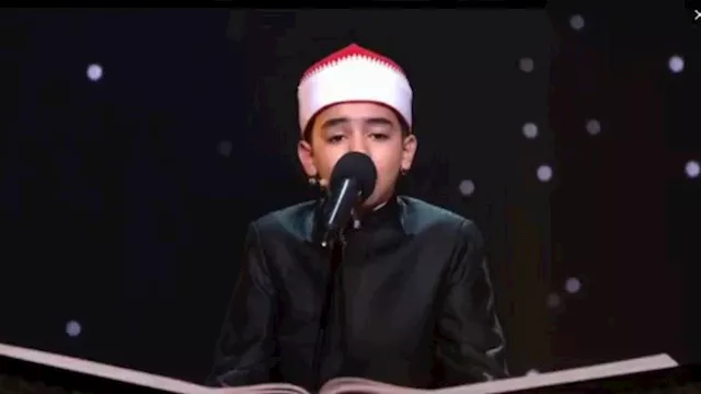 المتسابق الطفل محمد احمد حسن القلاجي