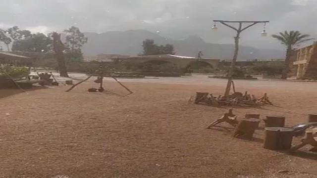 سقوط الأمطار