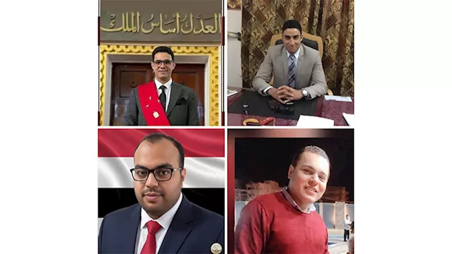 المستشارين الأربعة المتوفين بالمنيا