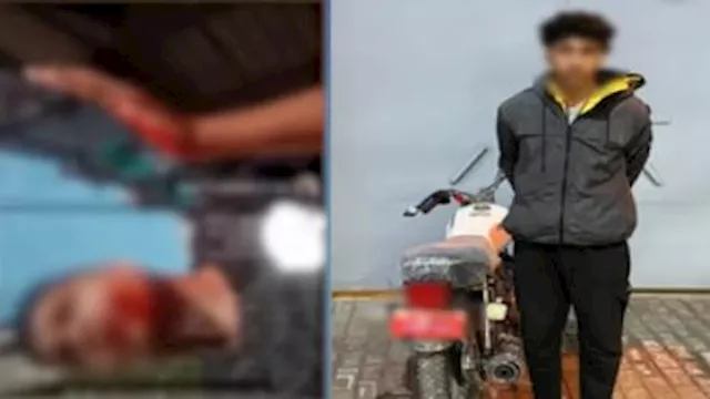 ملابسات فيديو شروع سائق موتوسيكل في قتل آخر بكفر الشيخ