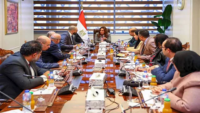 منال عوض تبحث تطوير الخدمات الرقمية لوزارتي التنمي