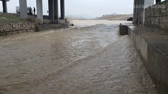 سيول وموجة أمطار غزيرة بالسليمانية  أرشيفية