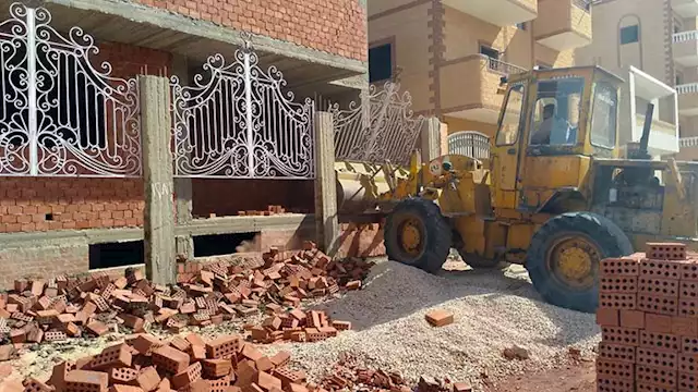 حملات إزالة التعديات ومخالفات البناء