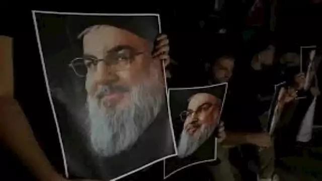 تشييع جثمان حسن نصر الله