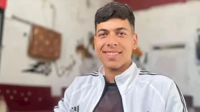 حمدان قشطة لاعب نادي شباب رفح