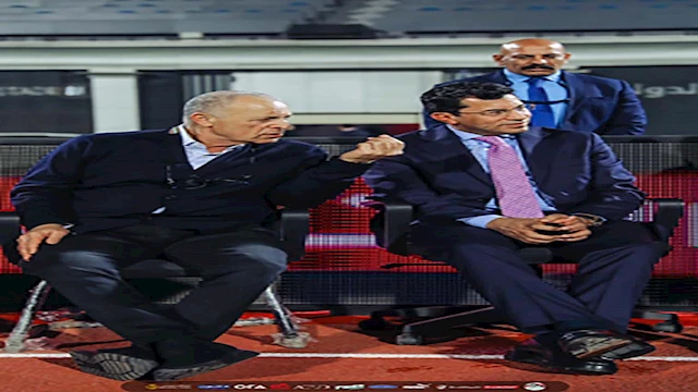 هاني أبوريدة ووزير الرياضة