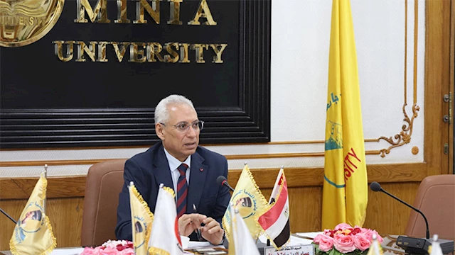 الدكتور عصام فرحات، رئيس جامعة المنيا