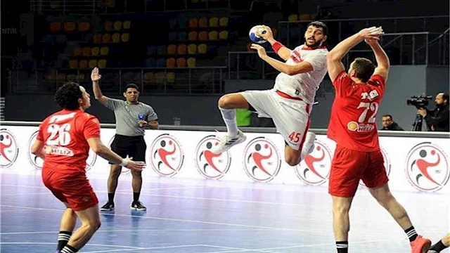 مباراة الأهلي والزمالك لكرة اليد