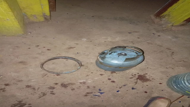 انفجار أسطوانة غاز                                