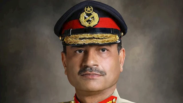 رئيس أركان الجيش الباكستاني سيد عاصم منير