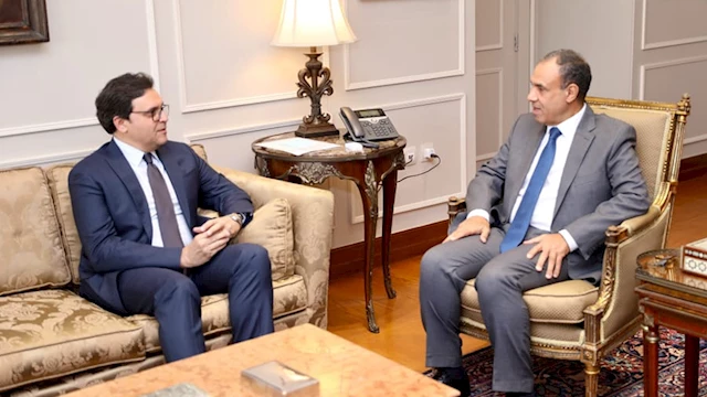 الدكتور بدر عبدالعاطي يستقبل الدكتور أحمد فؤاد هنو