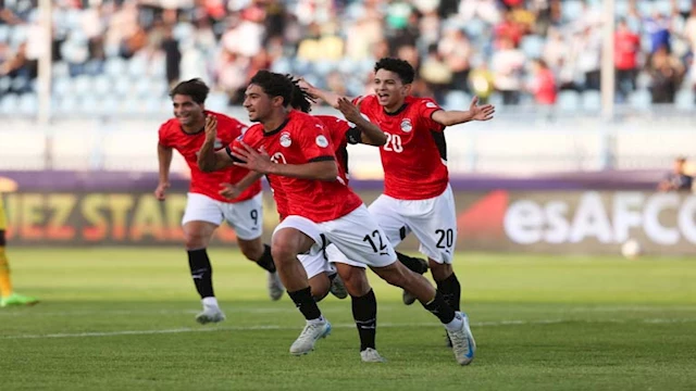 مباراة منتخب مصر للشباب وغانا