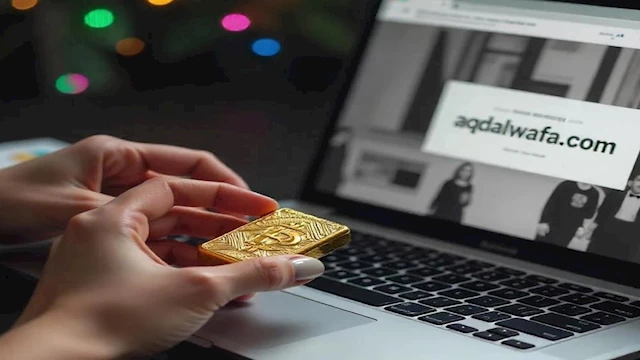 شراء الذهب عبر الإنترنت 