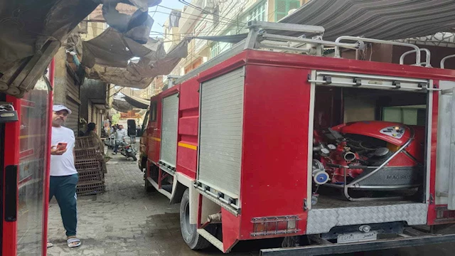 إخماد حريق اندلع في شقة سكنية   أرشيفية