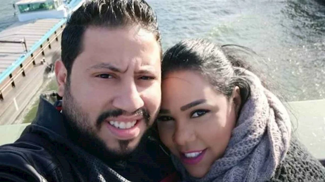 شيماء سيف وزوجها محمد كارتر 