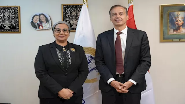 رئيسة ''القومي للمرأة'' تستقبل المدير الإقليمي لهي