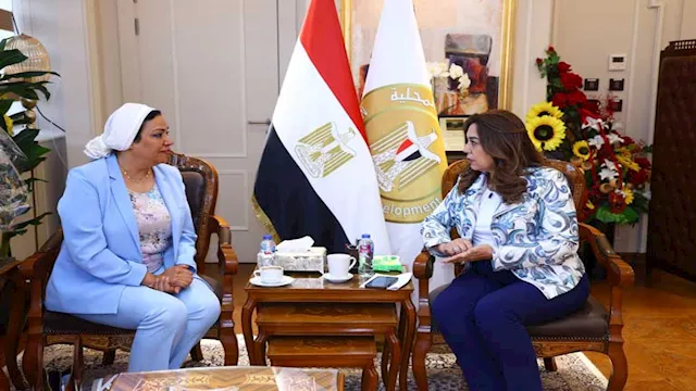 الدكتورة منال عوض والنائبة نشوى الديب