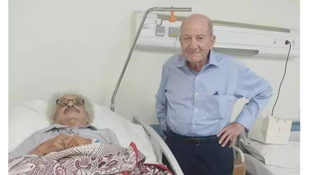 زيارة أبوالغار إلى الكاتب الكبير صنع الله إبراهيم