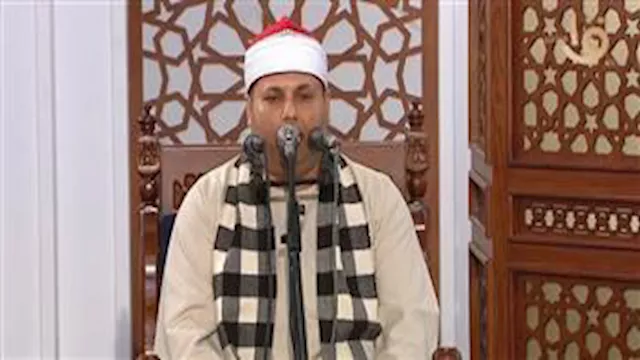 شعائر صلاة الجمعة من مسجد الريف المصري بمحافظة الم