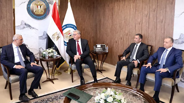 وزير البترول يستقبل وكيل مجلس النواب وقيادات برلما