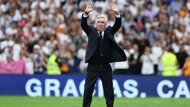 كارلو أنشيلوتي يودع ريال مدريد