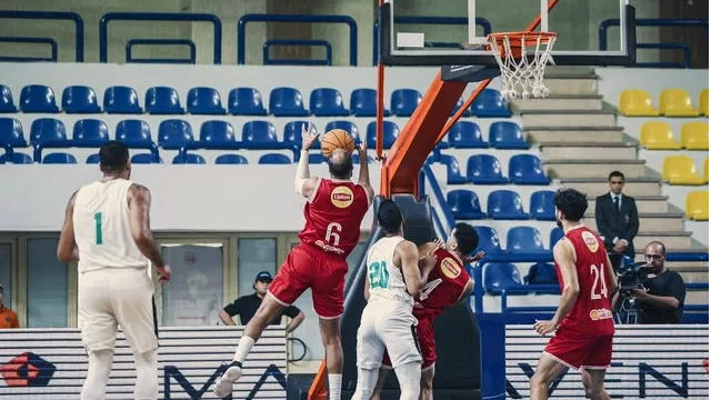 الأهلي ضد الاتحاد السكندري لكرة السلة