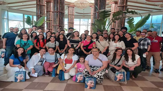 شباب المصريين بالخارج في جولة سياحية