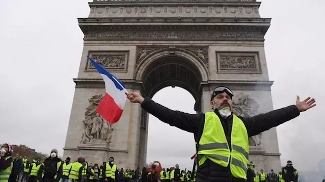 احتجاجات فرنسا