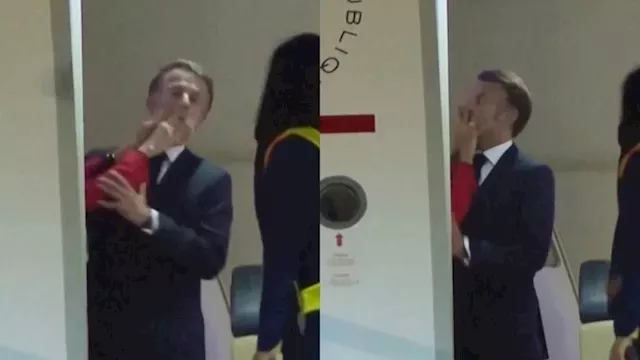 صعفة ماكرون