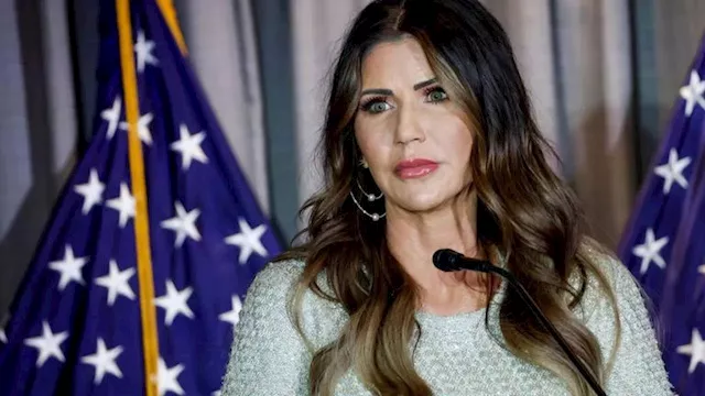 كريستي نويم وزيرة الأمن الداخلي الأميركية