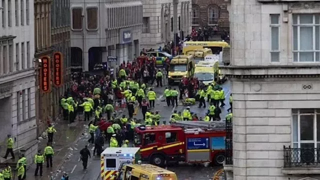 حادث دهس خلال احتفالات ليفربول بلقب الدوري الإنجلي