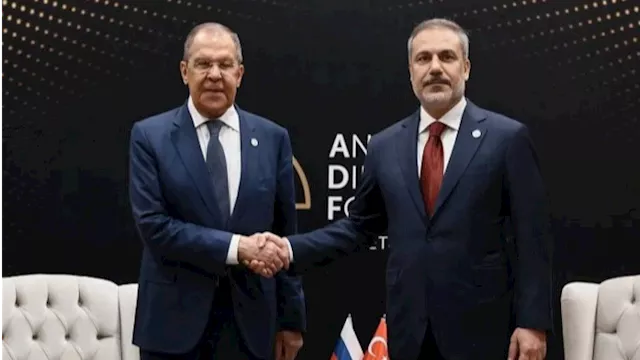 وزير الخارجية التركي والروسي