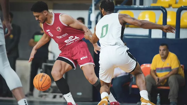 الأهلي ضد الاتحاد السكندري لكرة السلة