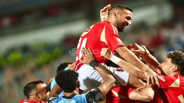 من مباراة الأهلي وفاركو